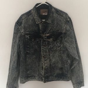 Vintage Acid Washed Jean Jacket